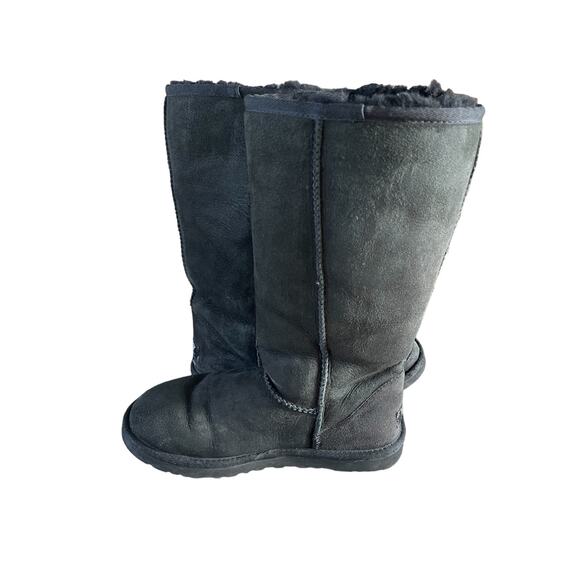 UGG Australia Women’s Black Boots Size 6 - Picture 1 of 7